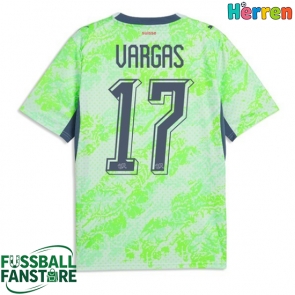 Schweiz Ruben Vargas #17 Replik Auswärtstrikot WM 2026 Kurzarm